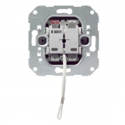 Выключатель шнуровой клавишный 2 полюсный Gira механизм