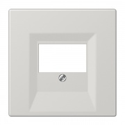 Накладка для USB зарядки и акустических розеток Jung LS Светло-серый