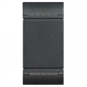 LL Клавиша на 2 функции 1 модуль, цвет антрацит