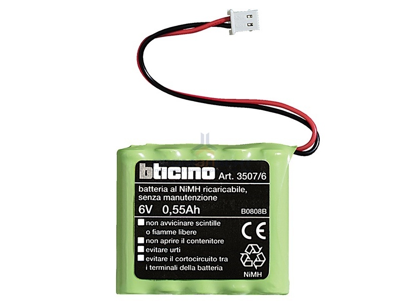 12В батарея 0.5А для внутренней сирены 4070 и N4070