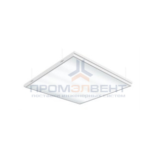 Светодиодный светильник "ВАРТОН" грильято накладной 585*585*65мм 27 ВТ 2700К