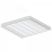 Светодиодный светильник "ВАРТОН" спортивный накладной 595*620*65мм 36 ВТ 6500К IP40 с защитной сеткой с функцией аварийного освещения