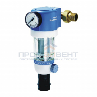 Фильтр тонкой очистки промывной Honeywell F74C - 1" AA (НР/НР, PN16, Tmax 30°C, сетка 100 мк)