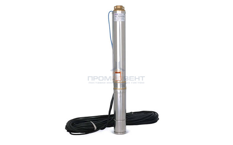 Насос скважинный Belamos 3TF-145/4 - 1,95 кВт (однофазный, Qmax 66 л/мин, Hmax 145 м, кабель 80м)
