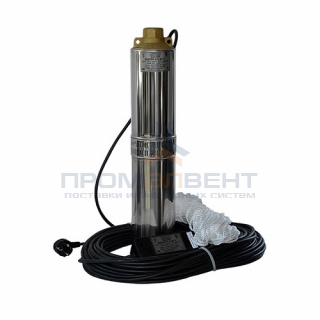 Насос скважинный Водолей БЦПЭ 0,5-100 У (2,05 кВт, Qmax 1,8 м³/ч, Hmax 150 м, кабель 100 м)