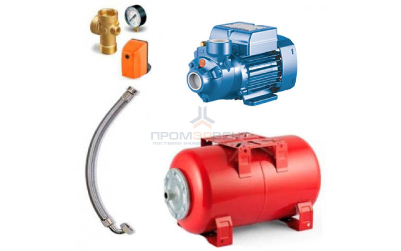 Насосная станция Pedrollo HYDROFRESH PKm 200-50 CL - 1,50 кВт (Qmax 80 л/мин, 1x230В, с/х)