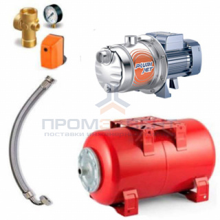 Насосная станция Pedrollo HYDROFRESH PLURIJETm 4/80-N-24CL - 0,55 кВт (Qmax 80 л/мин, с/х)