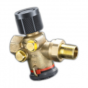 Вентиль балансировочно-регулирующий Oventrop Cocon QTZ - 3/4" (ВР/НР, 150-1050 л/ч, без ниппелей)