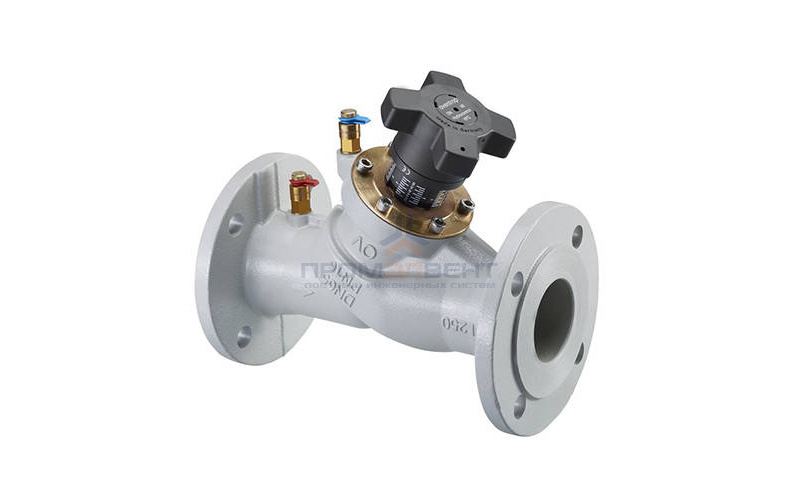 Вентиль регулирующий Oventrop Hydrocontrol VFC (16 бар) - Ду80 (с фланцами по DIN EN 1092-2)