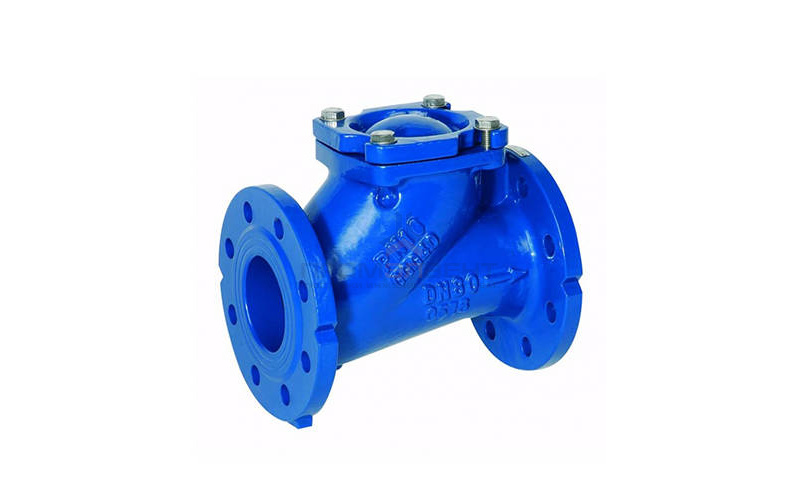 Клапан обратный шаровой GENEBRE 2453 - Ду250 (ф/ф, PN16, Tmax 80°C, чугун)