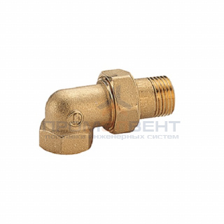 Сгон угловой Giacomini R19 - 1"1/4 (без покрытия)