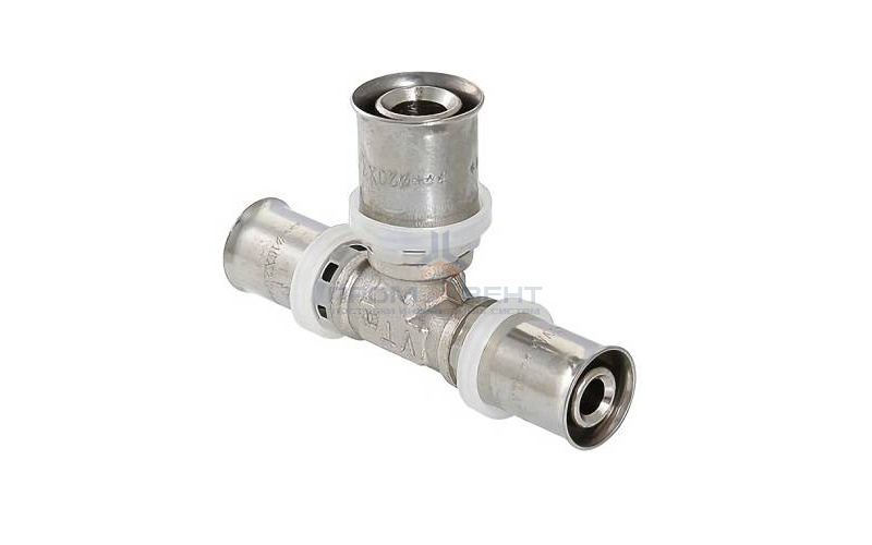 Тройник переходной VALTEC VTm.231 - 32 x 20 x 26 (прессовой, для металлопластиковых труб)