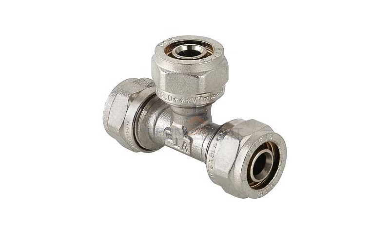 Тройник переходной VALTEC VTm.331 - 20 x 26 x 20 (винтовой, для металлопластиковых труб)