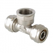 Тройник с переходом на внутреннюю резьбу VALTEC VTm.332 - 32 x 1"1/4 (винтовой, для металлопл.труб)