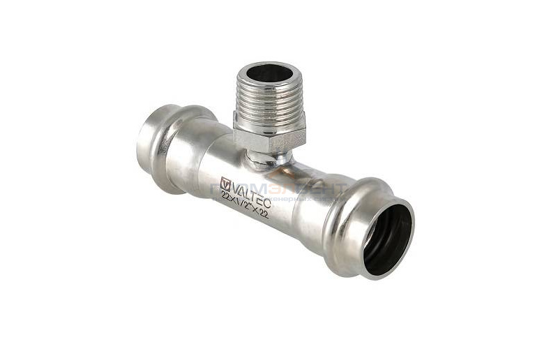 Тройник с переходом на наружную резьбу VALTEC VTi.150 - 28 x 3/4