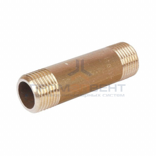 Удлинитель резьбовой STOUT - 3/4" длина 65 мм (НР/НР, латунь без покрытия)