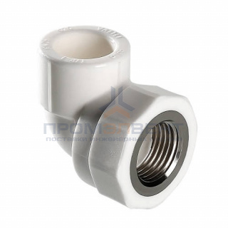 Переход на внутреннюю резьбу угловой VALTEC VTp.752 - 20 x 3/4" (для полипропиленовых труб, белый)