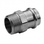 Переход на наружную резьбу Conex Banninger PC 4243G - 28 x 1" (оцинкованная сталь)