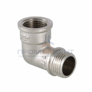 Переход с внутренней резьбы на наружную угловой VALTEC VTr.092 - 1"1/4 (латунь никелированная)