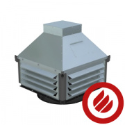 КВИН-С ДУ — Крышный вентилятор индустриальный дымоудаления с выбросом потока в стороны