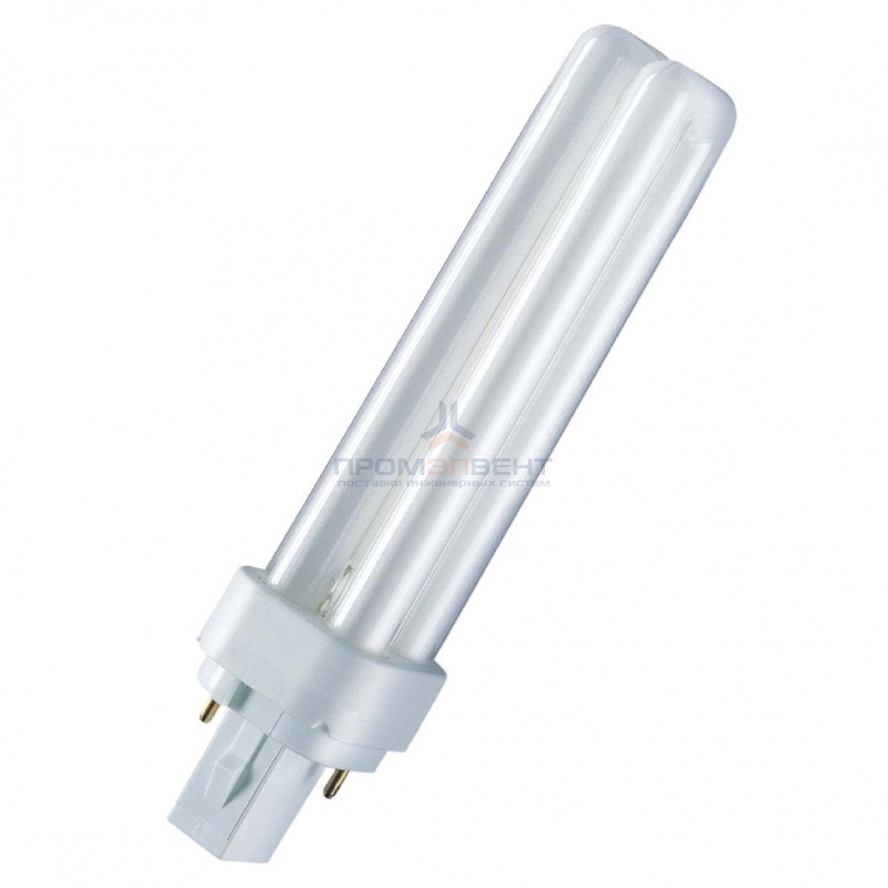 Лампа Osram Dulux D 13W/41-827 G24d-1 теплая