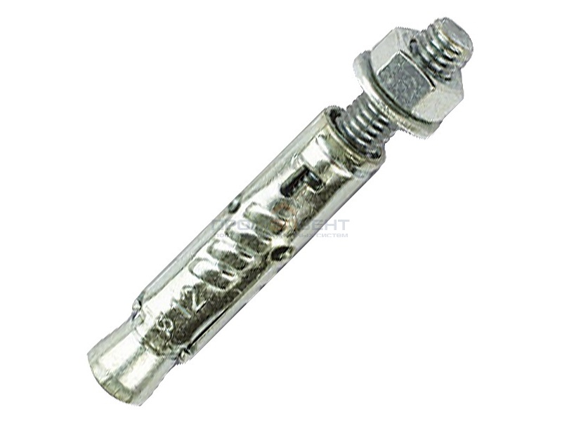 Стандартный анкер 10x55 с болтом М6 оцинкованный DKC