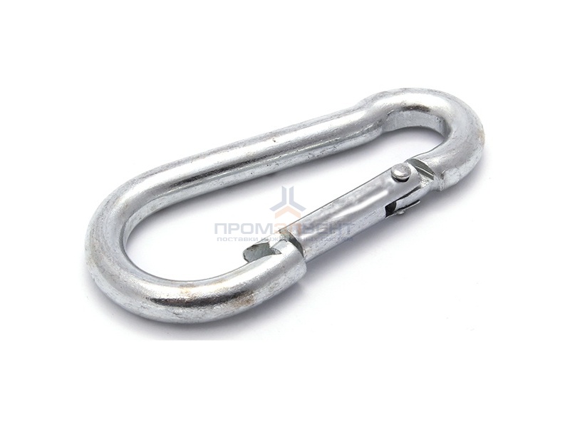 Карабин пожарный М6 DIN5299C оцинкованный