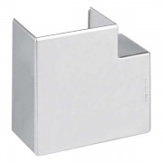 Угол плоский для кабель-канала 185х55мм Simon TK11143-8, алюминий