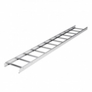 Лестничный лоток 80х500, L 3000, цинк-ламельный