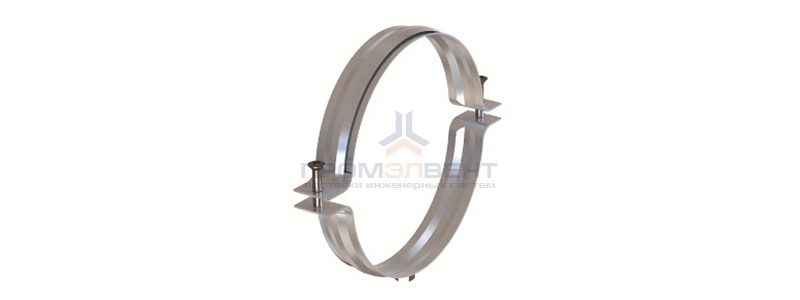 Хомут для тяжелых нагрузок 140мм, без изоляции