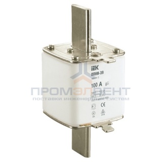 Плавкая вставка предохранителя ППНИ-39, габарит 3,  100А   ИЭК