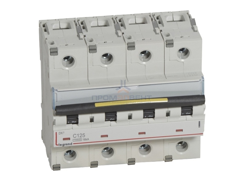 Автоматический выключатель Legrand DX3 4П C125A 10kA/16kA (автомат)