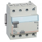 УЗО Legrand DX3 ВДТ 4П 63А 300мА тип A-S селективное