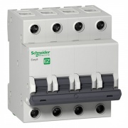 Автоматический выключатель Schneider Electric EASY 9 4П 32А B 4,5кА 400В (автомат)