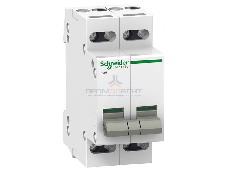 Выключател нагрузки iSW Acti 9 Schneider Electric 3П 20A (модульный рубильник)