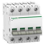 Выключател нагрузки iSW Acti 9 Schneider Electric 4П 100A (модульный рубильник)
