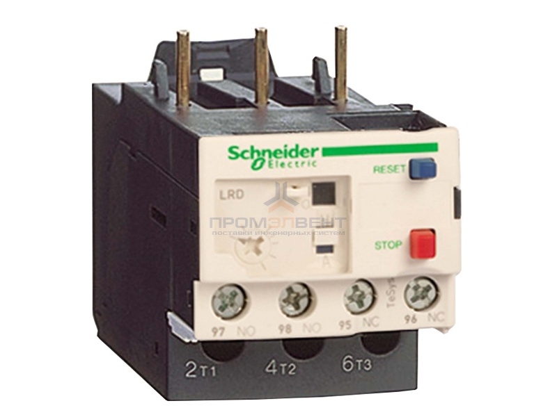 Тепловое реле перегрузки LRD Schneider Electric 1,6-2,5A класс 10 с зажимом под винт