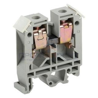 Клеммник IEK ЗНИ-16мм2  100А серый  (30шт. в упак.)