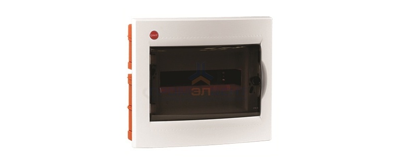 Щиток встраив. с дверцей 12мод., IP41, белый, с усил. клеммн.блоком в компл. 1х87312