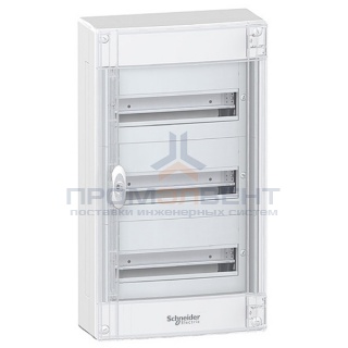 Щит навесной Schneider Electric Pragma (3х13) 39 модулей с прозрачной дверью с клемниками N+PE
