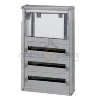 Шкаф пластиковый Legrand XL3 160 накладной на 72 (3х24) модуля + место под счетчик с шиной без двери